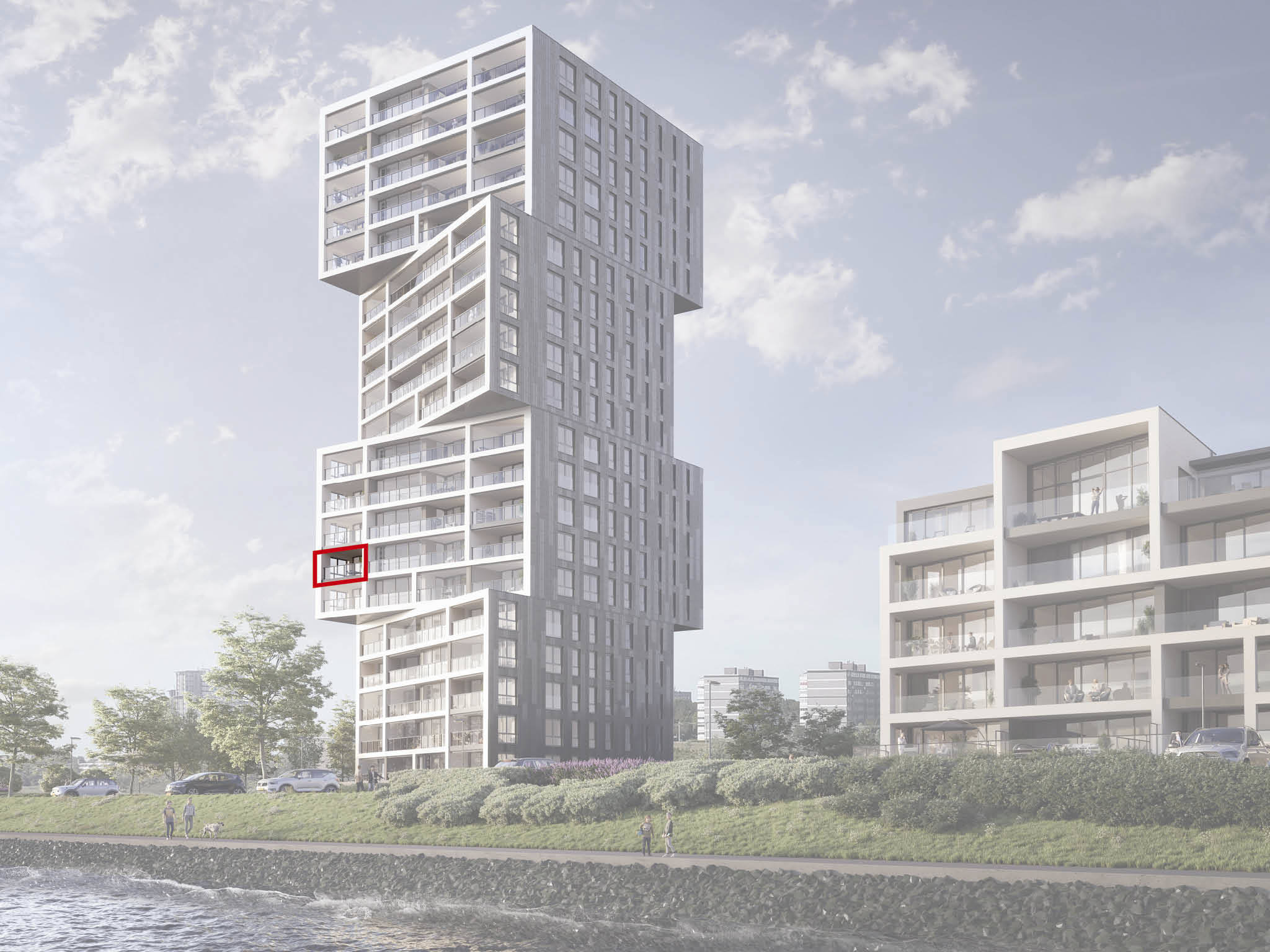 Gevelsituatie Het Baken Ext 2 Bnr 18