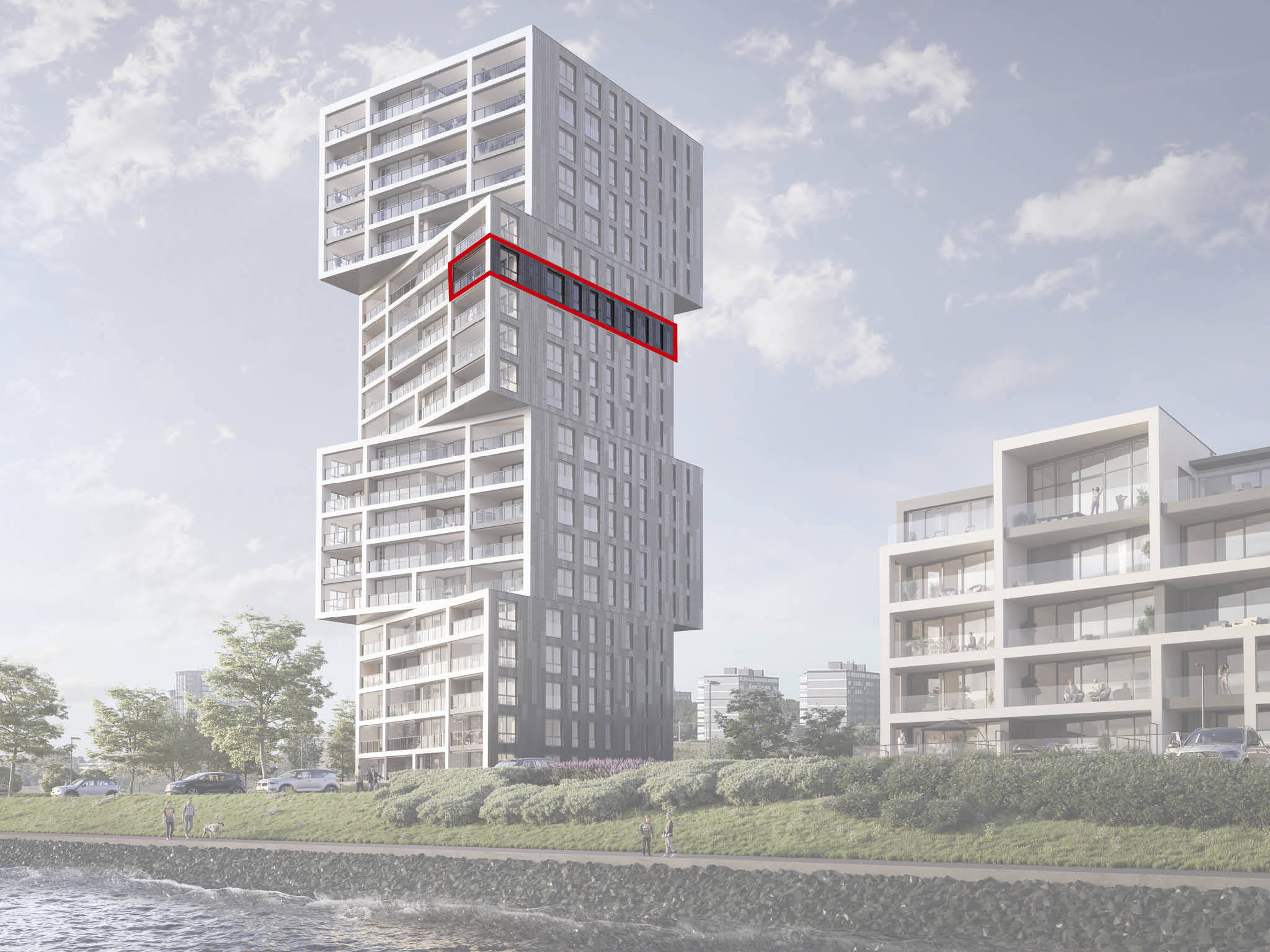 Gevelsituatie Het Baken Ext 2 Bnr 41