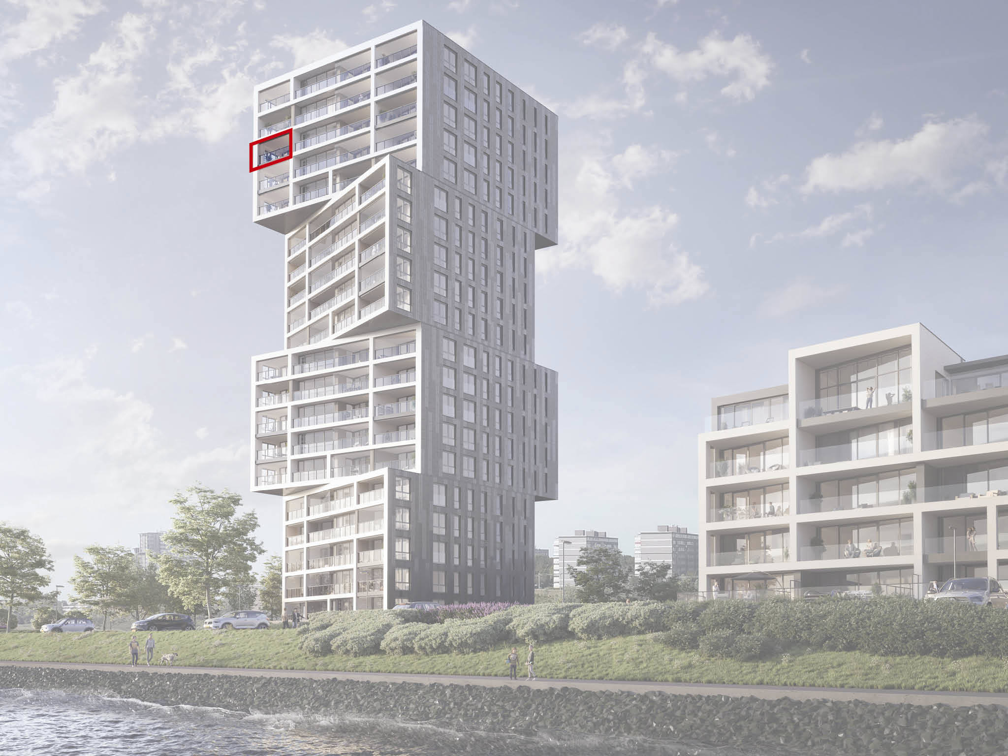 Gevelsituatie Het Baken Ext 2 Bnr 51