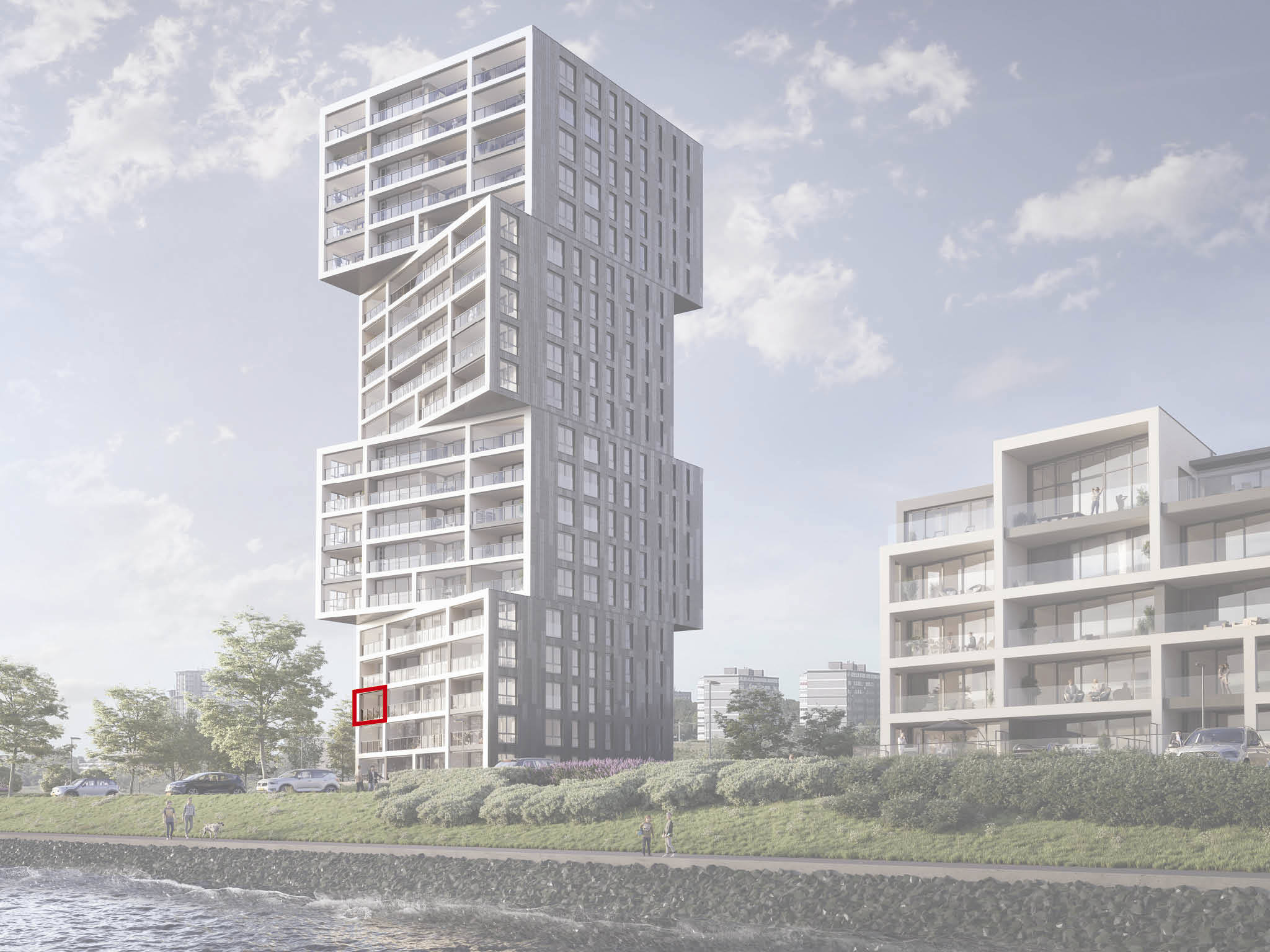 Gevelsituatie Het Baken Ext 2 Bnr 06