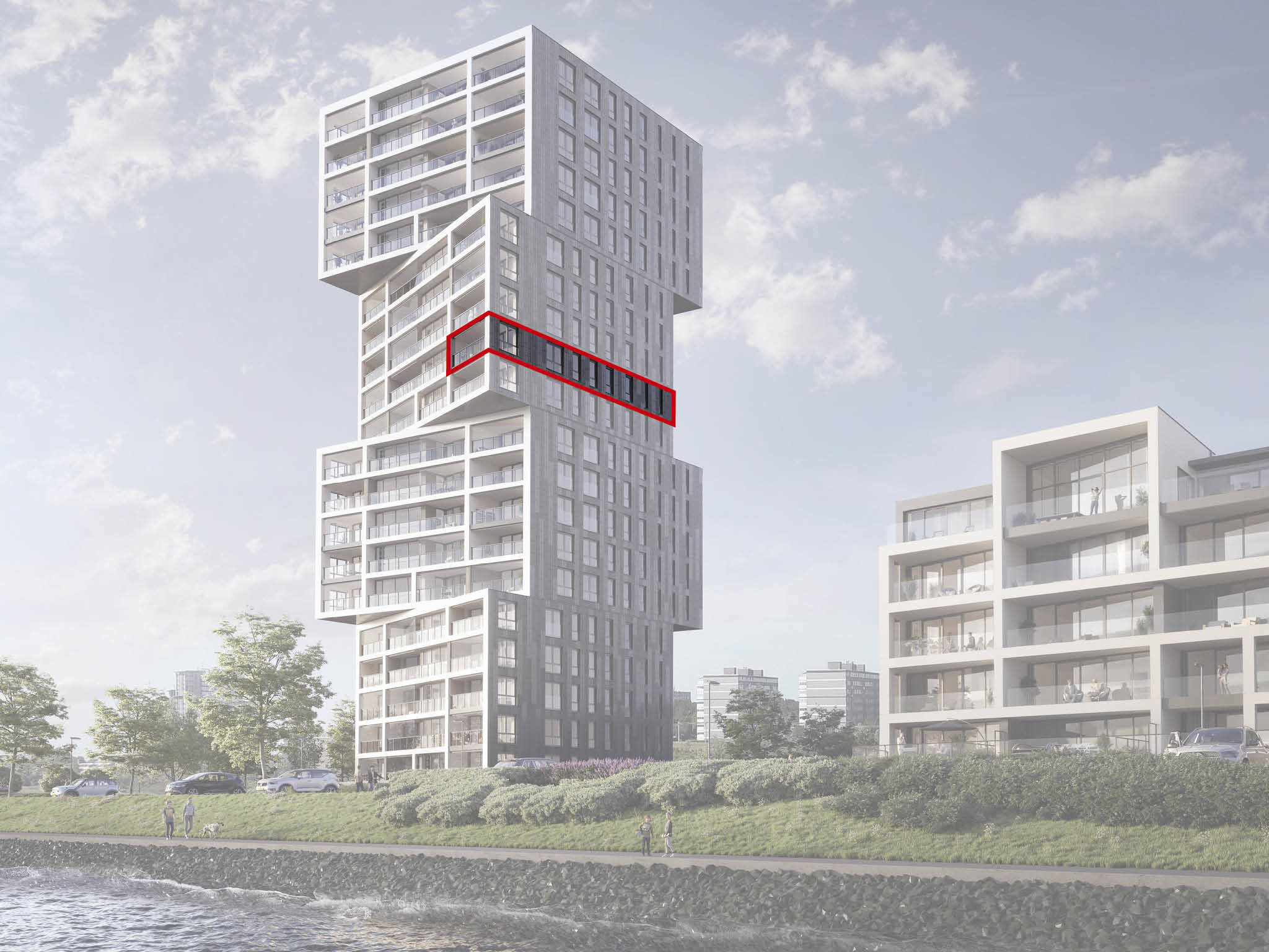 Gevelsituatie Het Baken Ext 2 Bnr 35