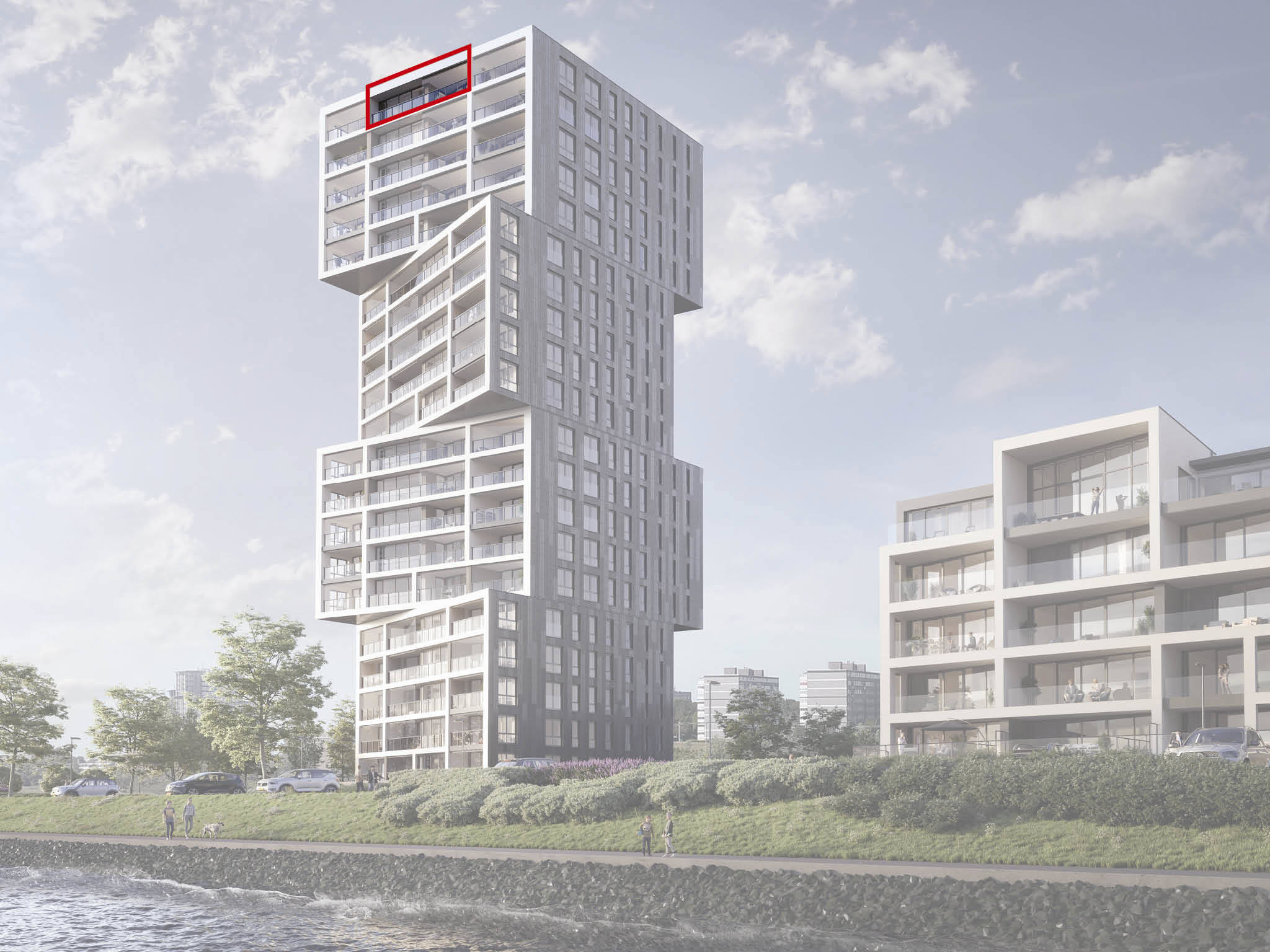 Gevelsituatie Het Baken Ext 2 Bnr 58
